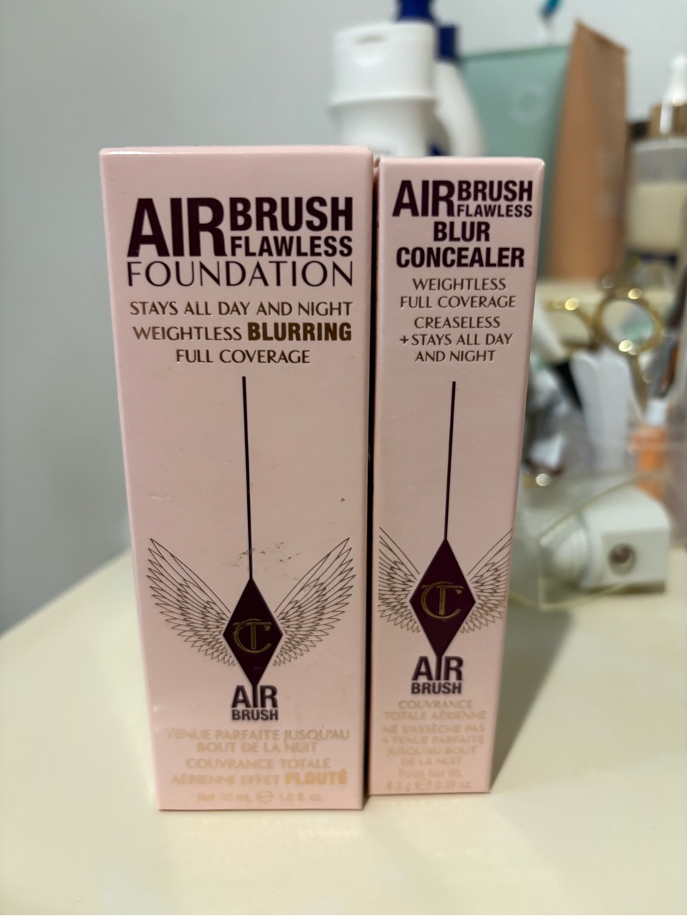 Charlotte Tilbury Airbrush Flawless Foundation & Blur Concealer